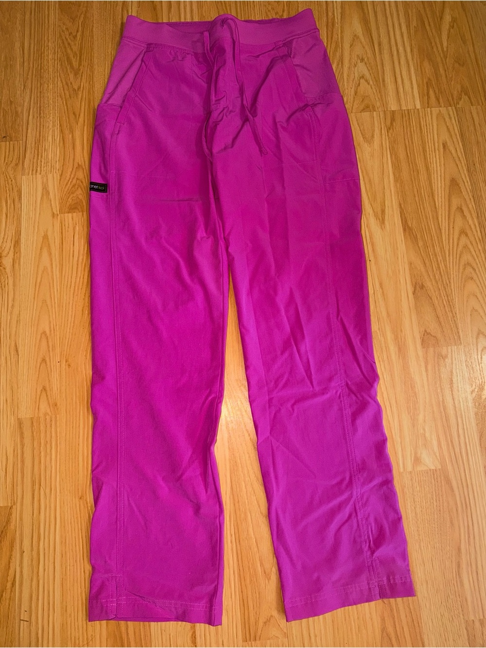 Women’s Magenta Drawstring Scrub Pants